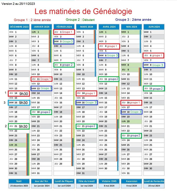 CalendrierGenealogie